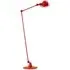 Two Arm Floor Lamp with Adjustable Head - Red