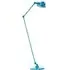 Two Arm Floor Lamp with Adjusters - Blue, Steel