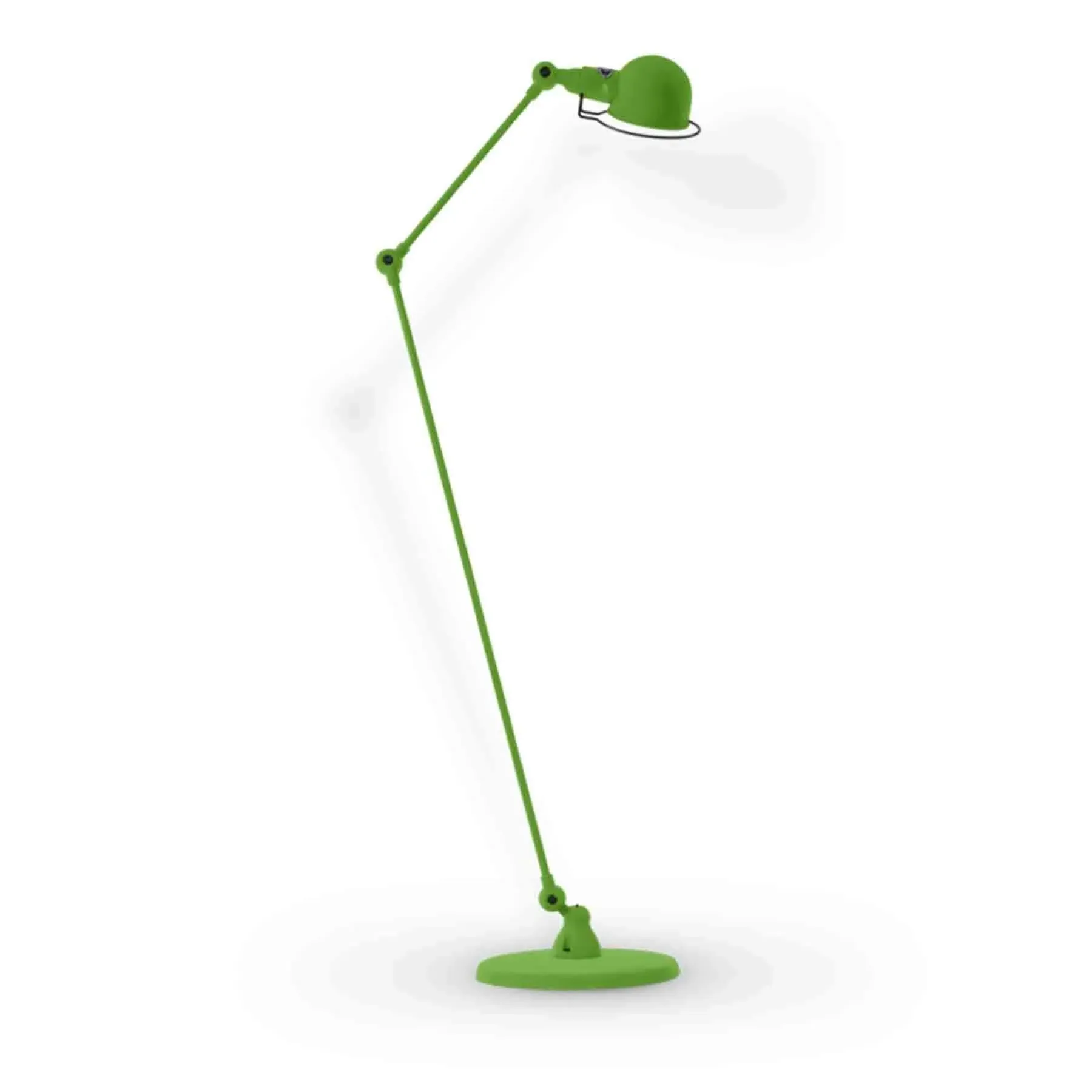 Two Arm Floor Lamp with Adjusters - Khaki, Steel