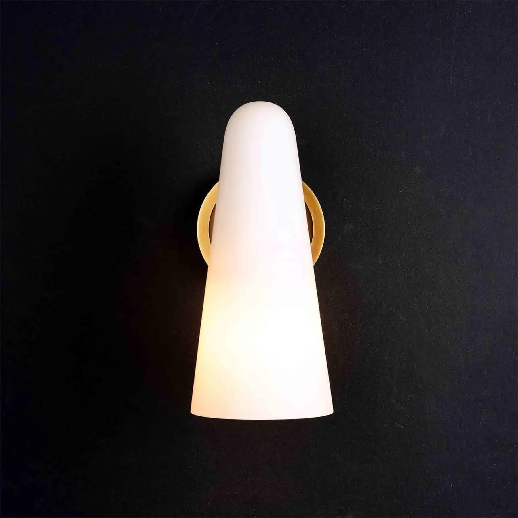 Bianco Wall Light - Brass, Glass