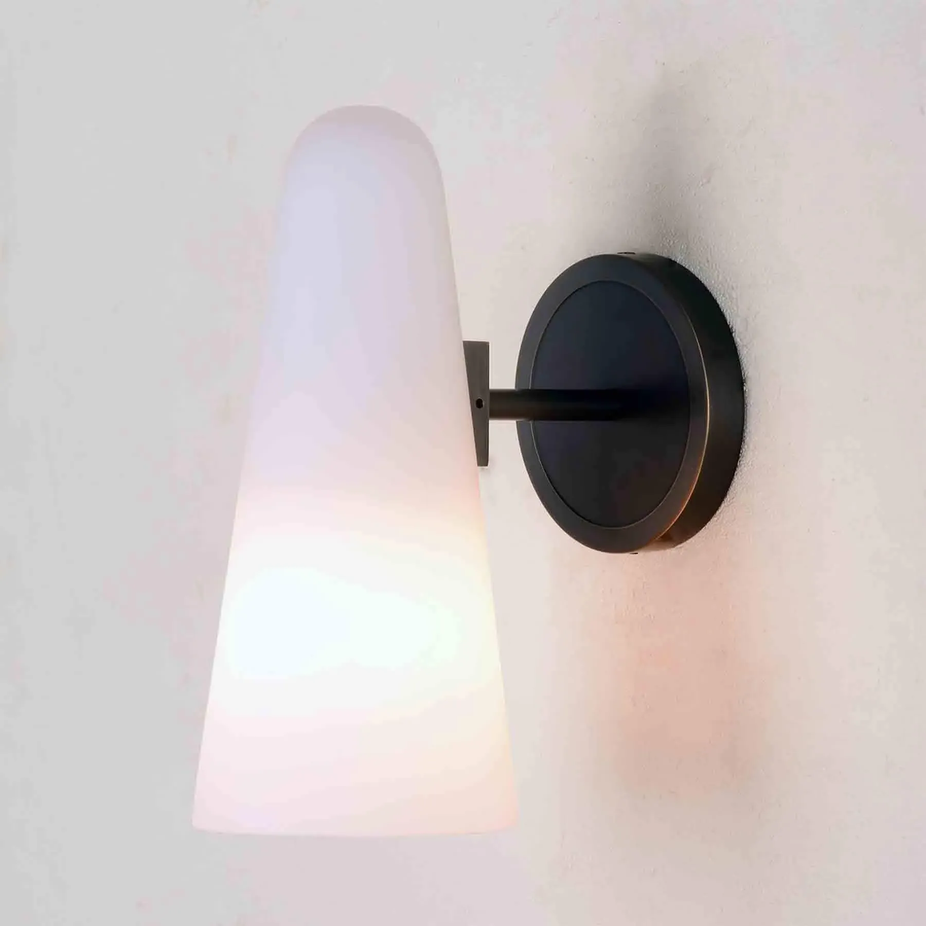Bianco Wall Light - Brass, Glass