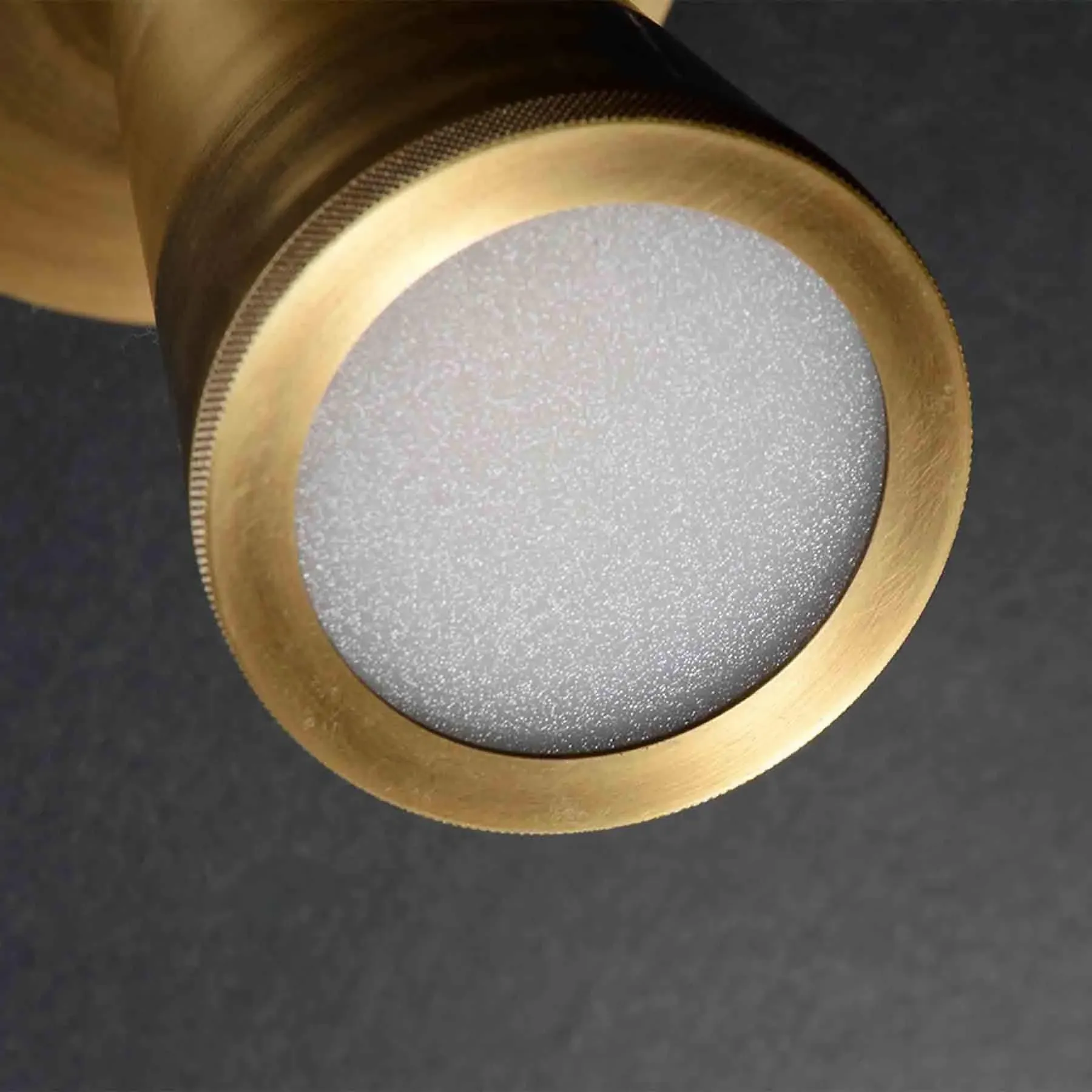 Cone Flushmount Ceiling Light - Brass