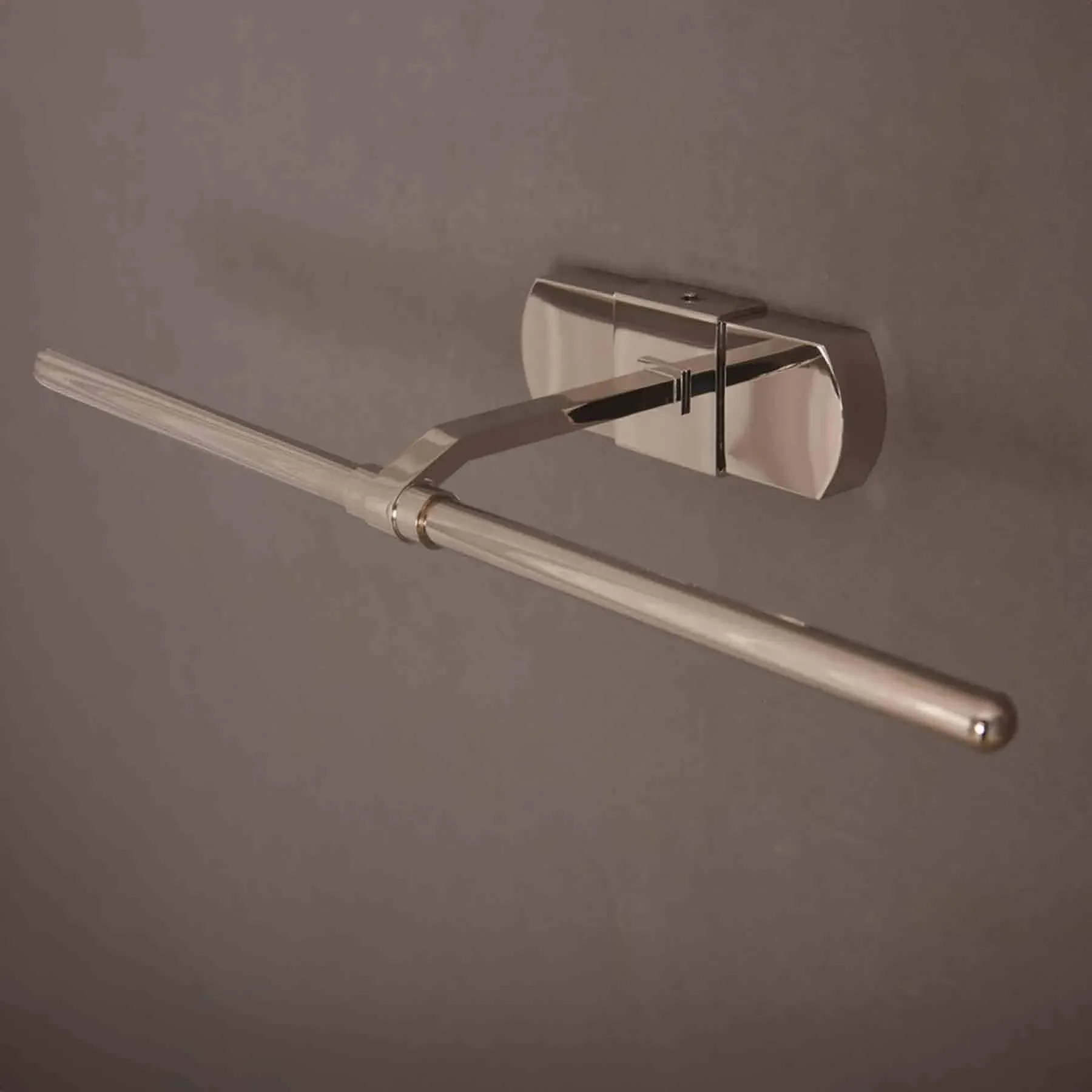 Large Picture Light with Dimmer - Brass