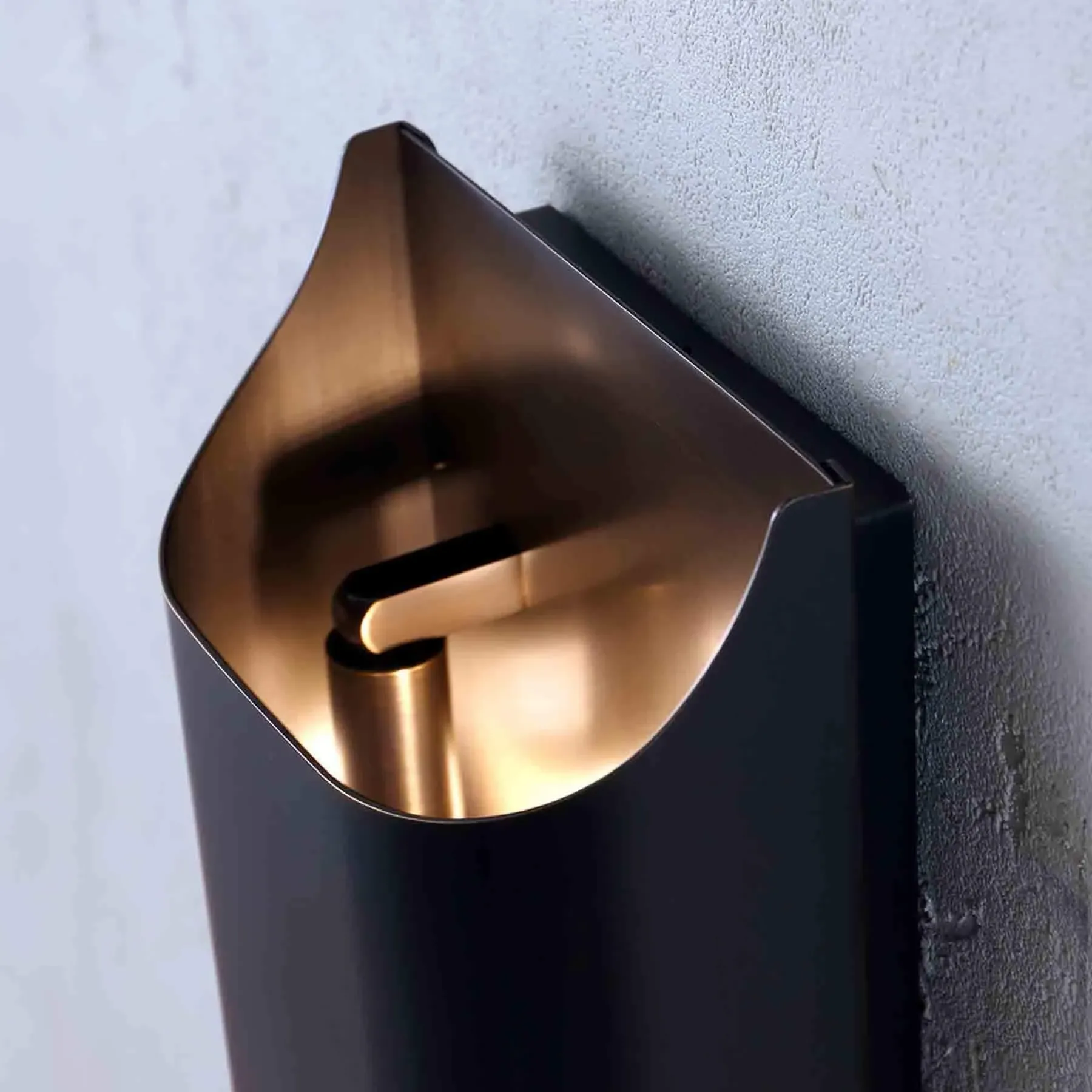 Luther Double Wall Light 25cm - Brass