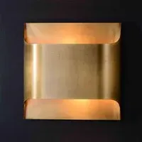 Luther Double Wall Light 25cm - Brass
