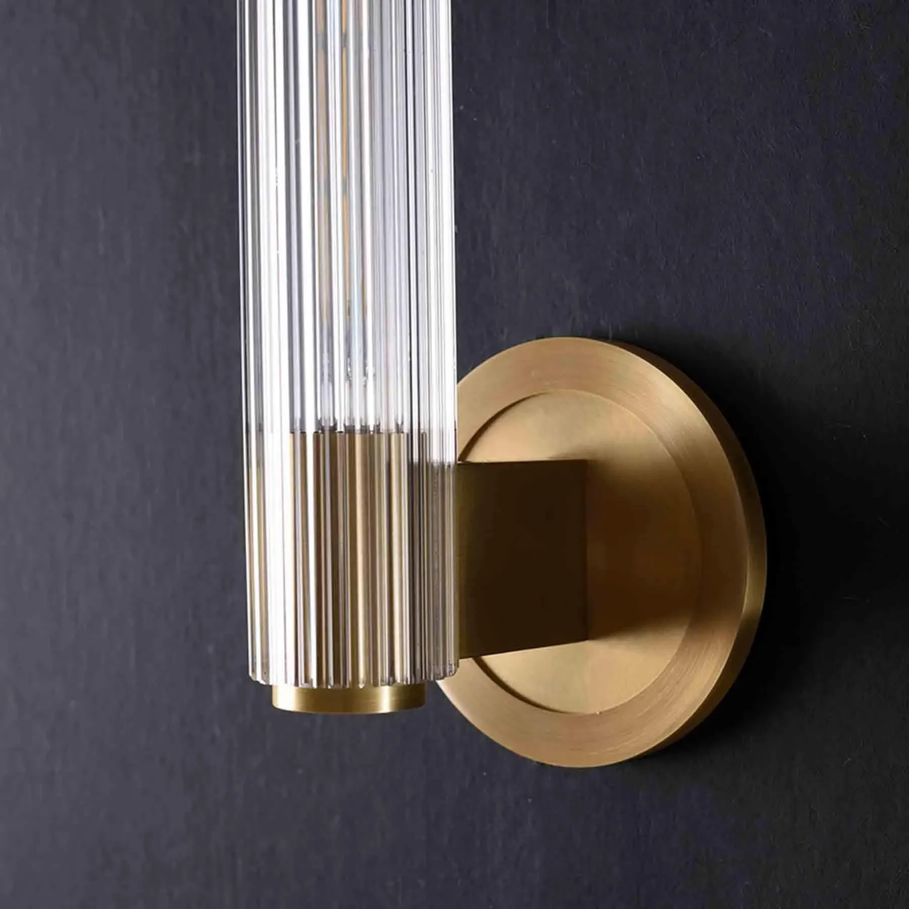 Parker Single Wall Light - Brass