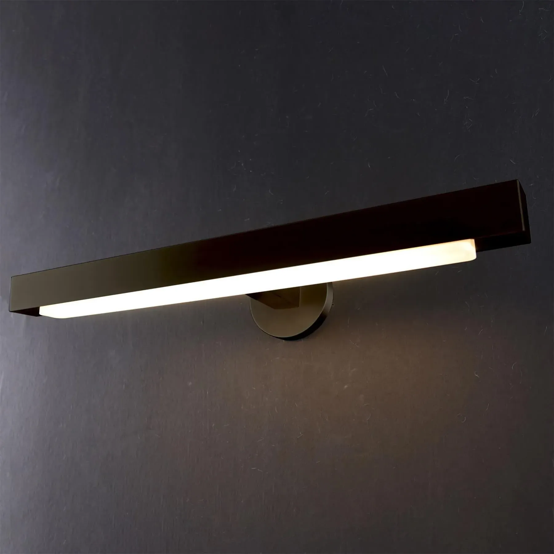 Picture Light with LED Panel - Bronze, Metal