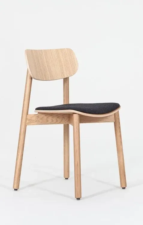Dining Chair Un-upholstered - Natural, Oak