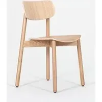 Dining Chair Un-upholstered - Natural, Oak