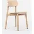 Dining Chair Un-upholstered - Natural, Oak