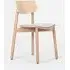 Dining Chair Upholstered - Grey, Oak