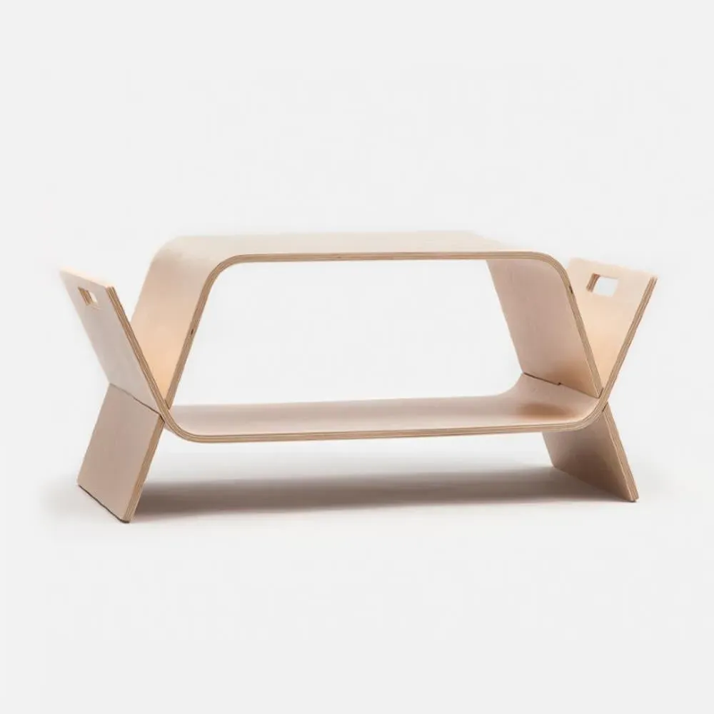 Nesting Side Tables Set - Birch Wood image