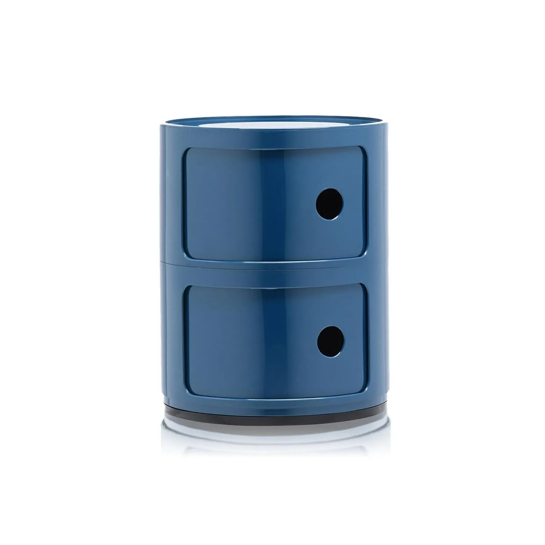 2-Tier Storage Cabinet - Blue, ABS Plastic image