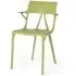 A.I. Dining Chair - Green, Thermoplastic