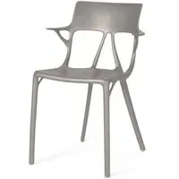 A.I. Dining Chair - Grey, Recycled Thermoplastic