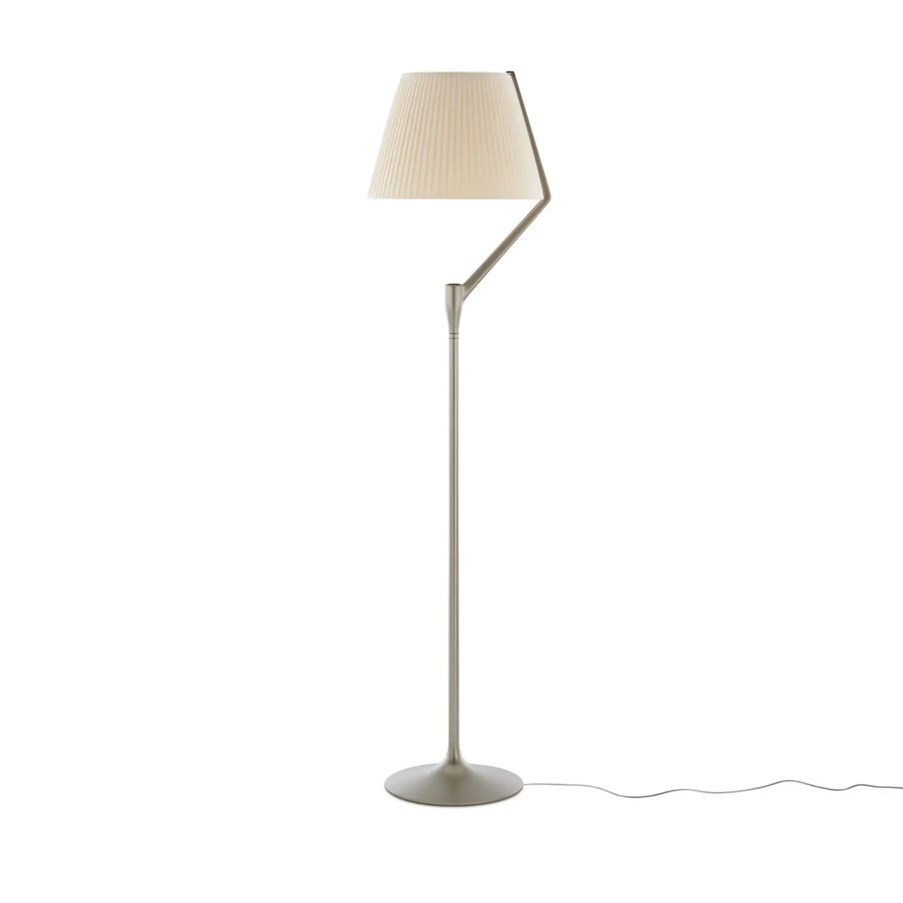 Angelo Stone Floor Lamp with LED - Champagne