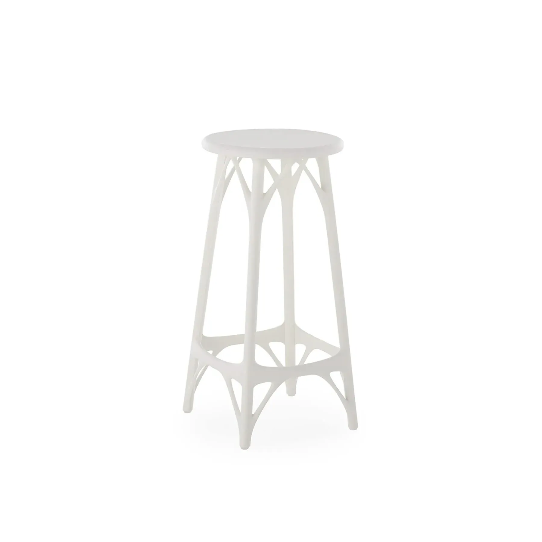 Bar Stool AI Design - White, Recycled