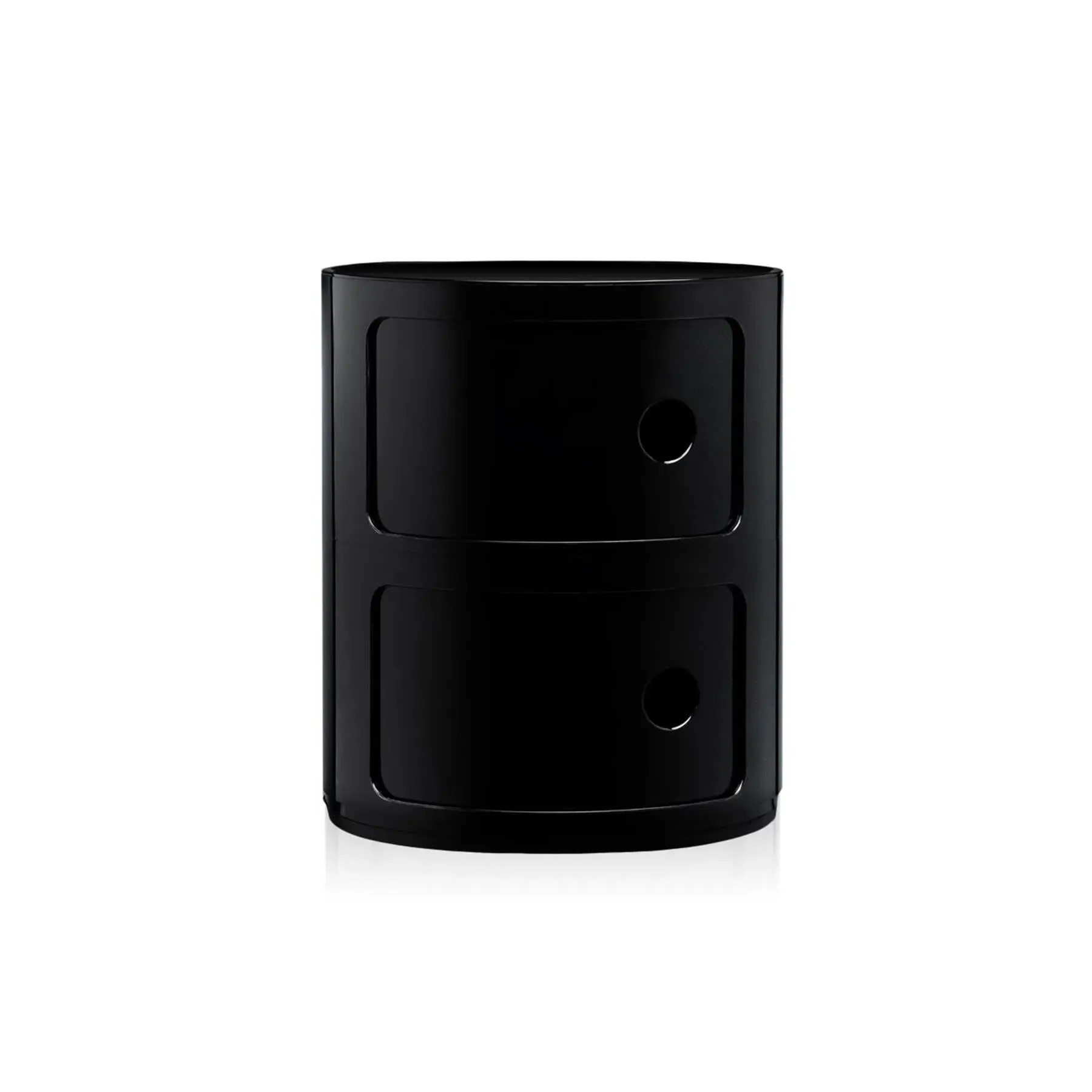 Componibili Classic 2-Tier Storage Cabinet - Black image