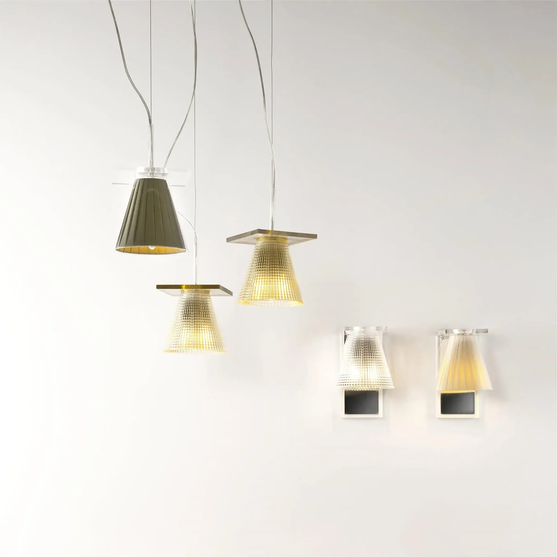 Conical Pendant Light - Pink, Thermoplastic