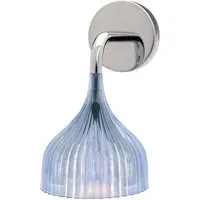 E'' Applique Wall Light - Light Blue, Polycarbonate