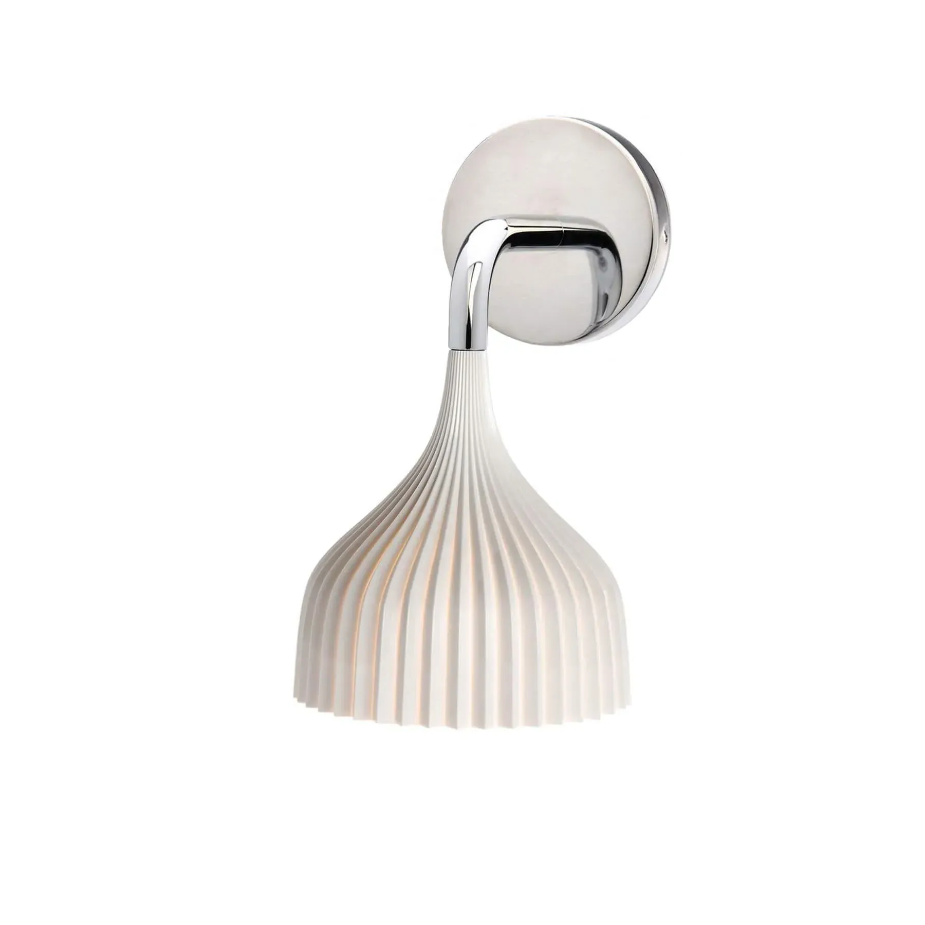 E'' Applique Wall Light - White, Polycarbonate
