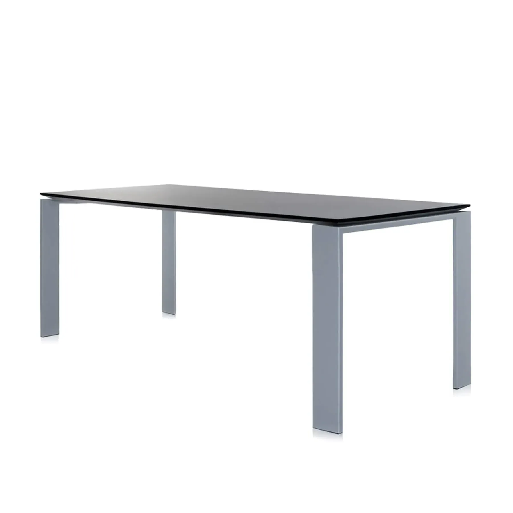 Four Rectangular Table - White