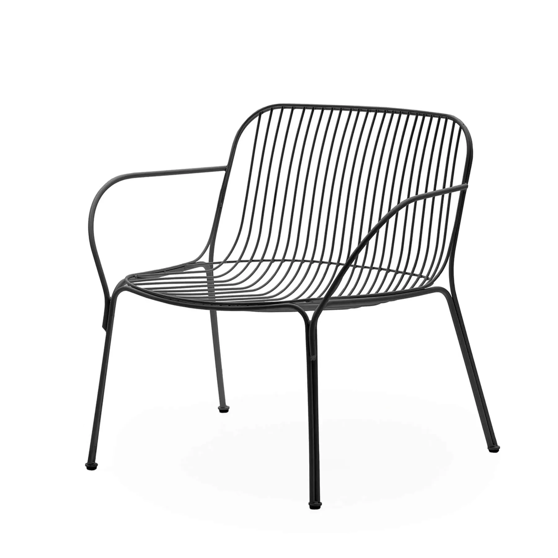 Garden Armchair with Wire Frame - Russet, Metal