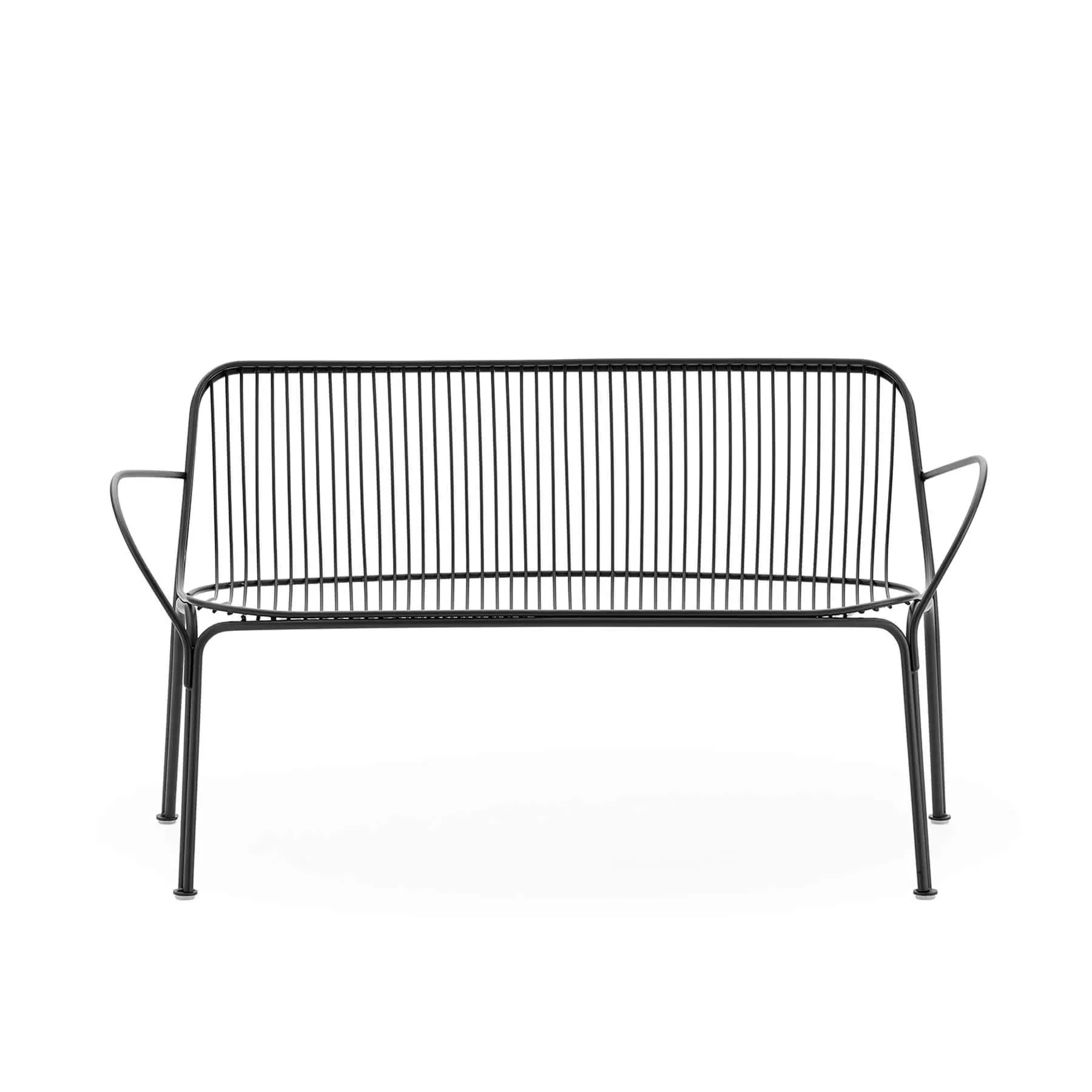 Garden Sofa with Wire Frame - Green, Metal
