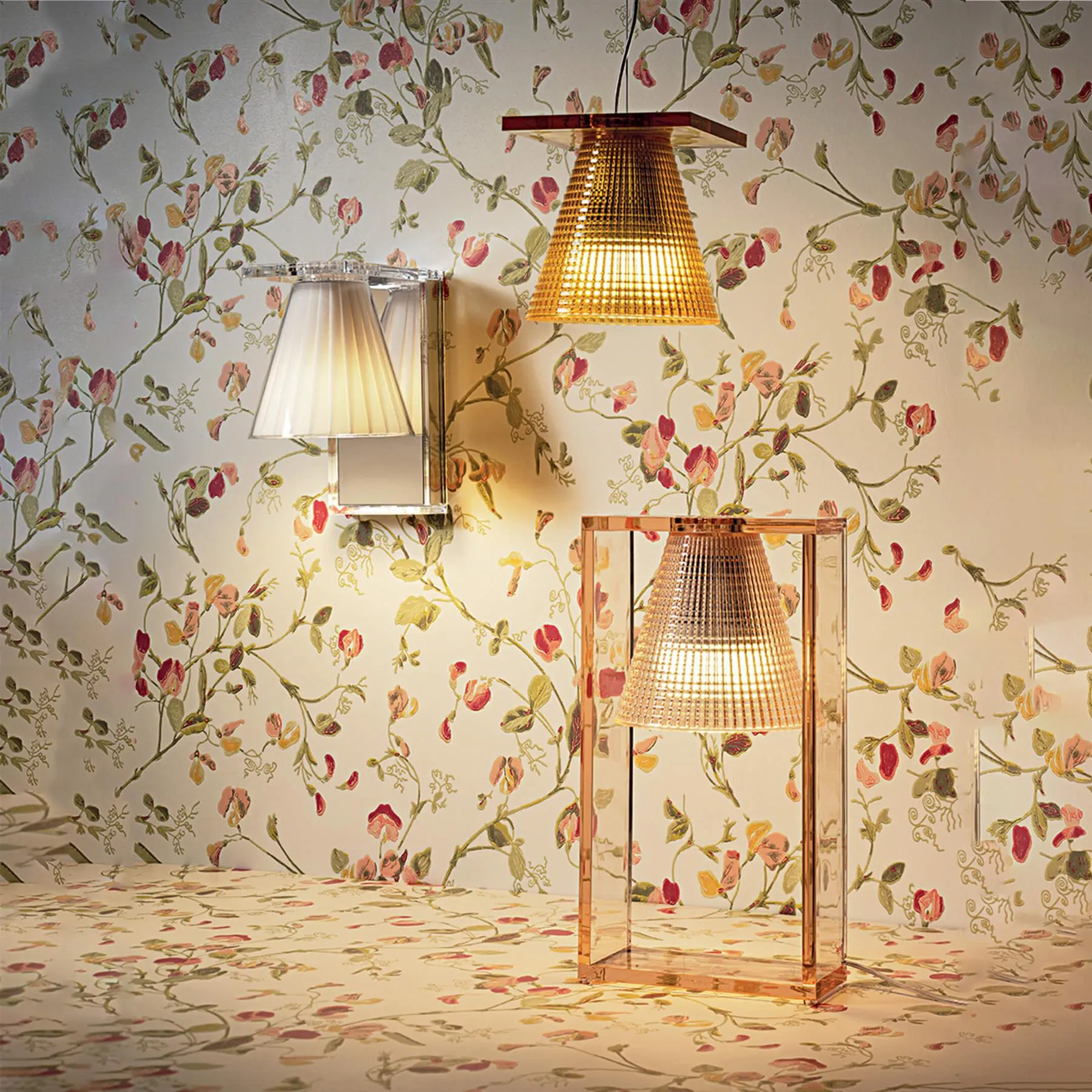 Light-Air Pendant Light - Crystal, Thermoplastic