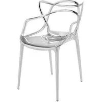 Masters Chair with Metallic Finish - Chrome