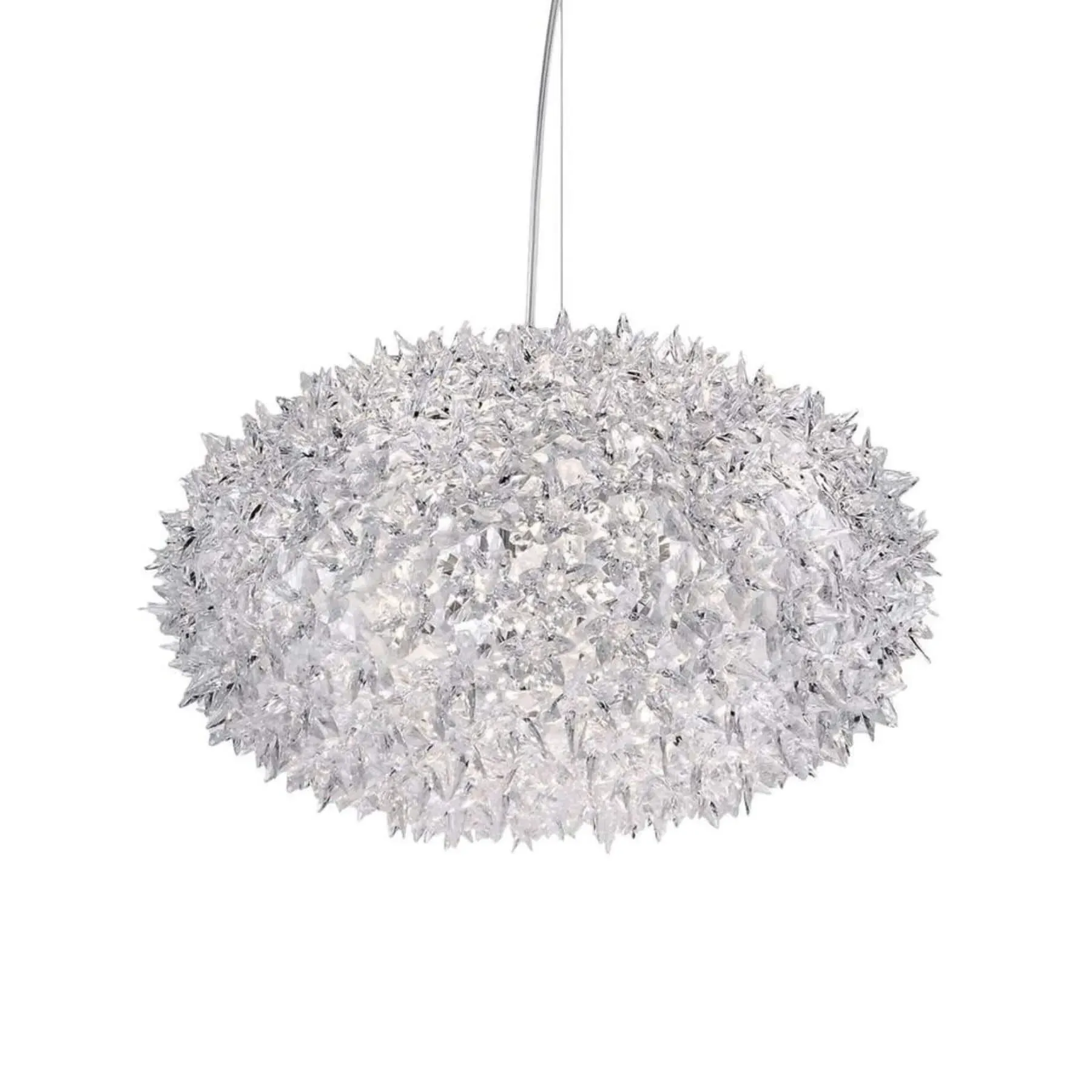 Medium Hanging Pendant Light - Crystal, Polycarbonate