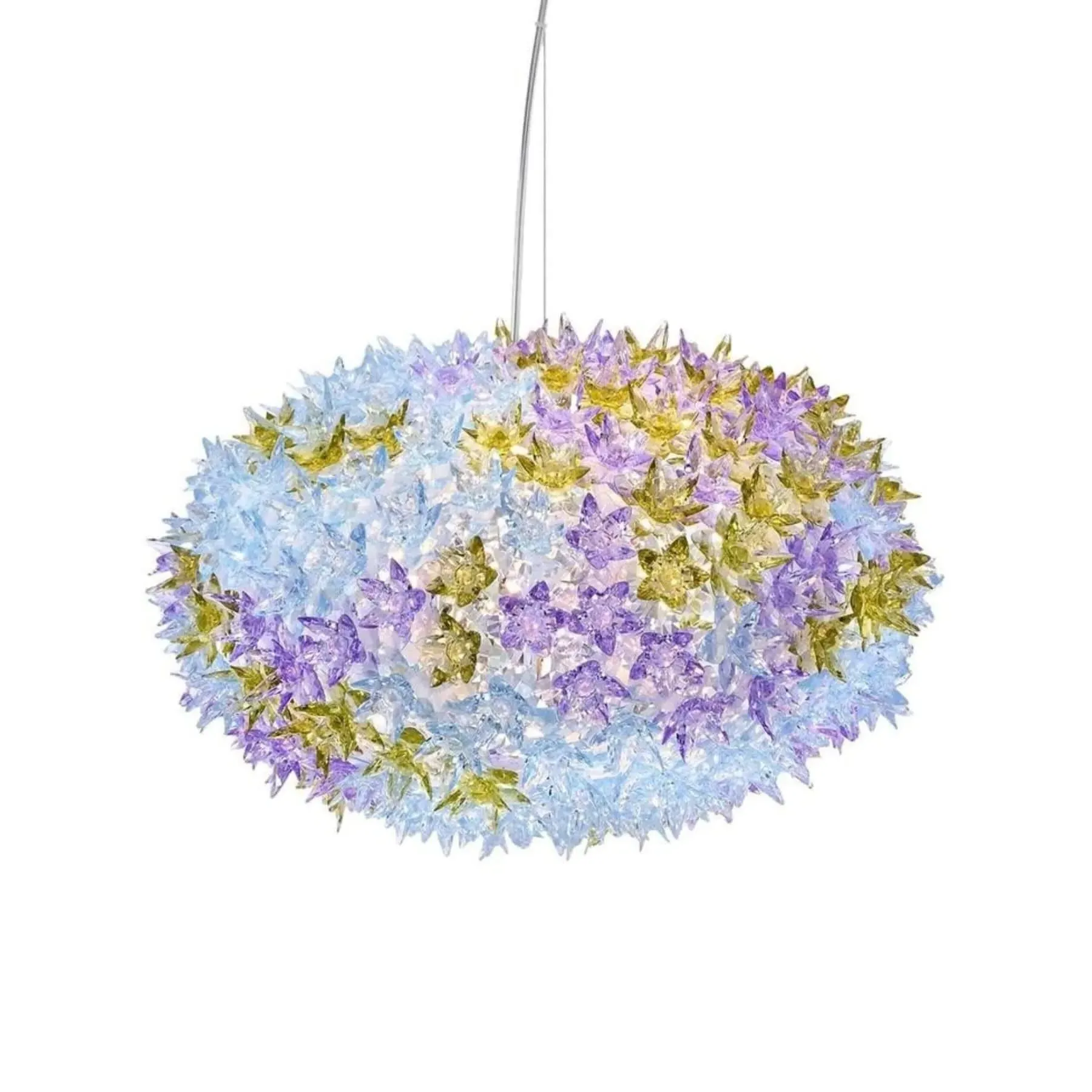 Medium Hanging Pendant Light - Lavender, Polycarbonate