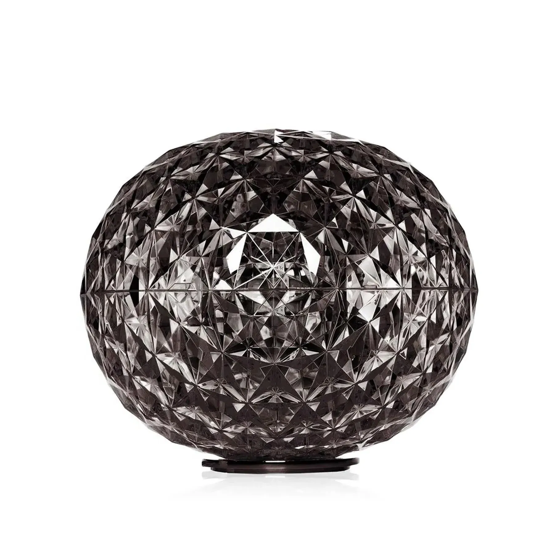 Mini Rechargeable Table Lamp - Smoke, Crystal