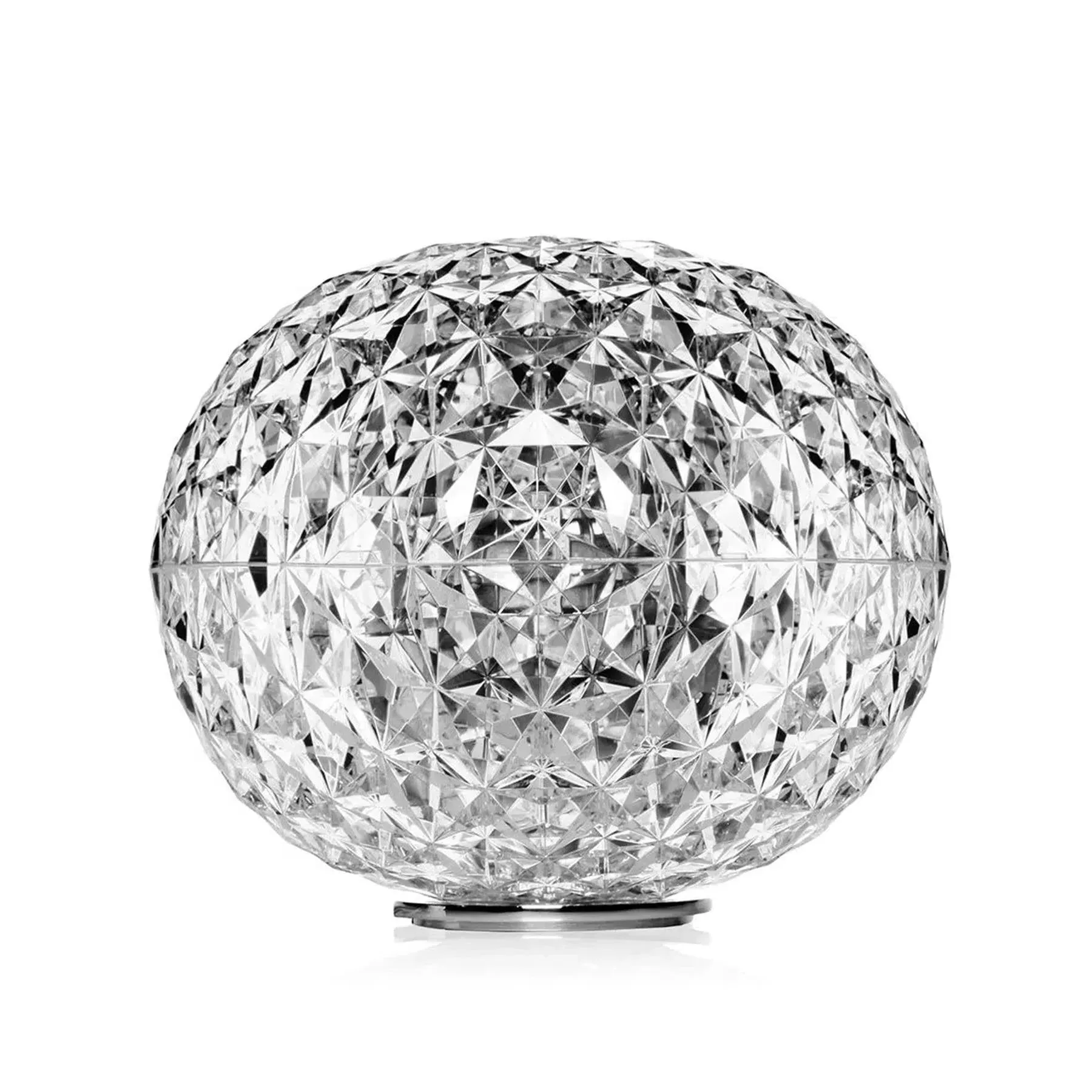 Mini Table Lamp - Smoke, Crystal