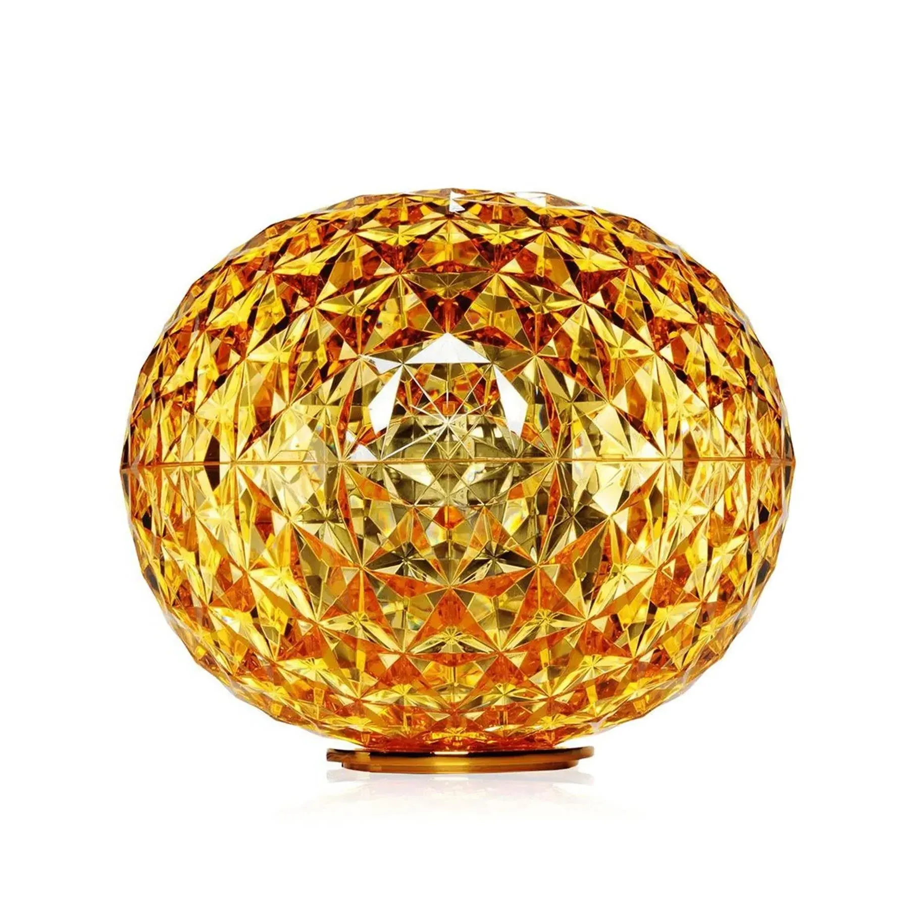 Mini Table Lamp - Smoke, Crystal