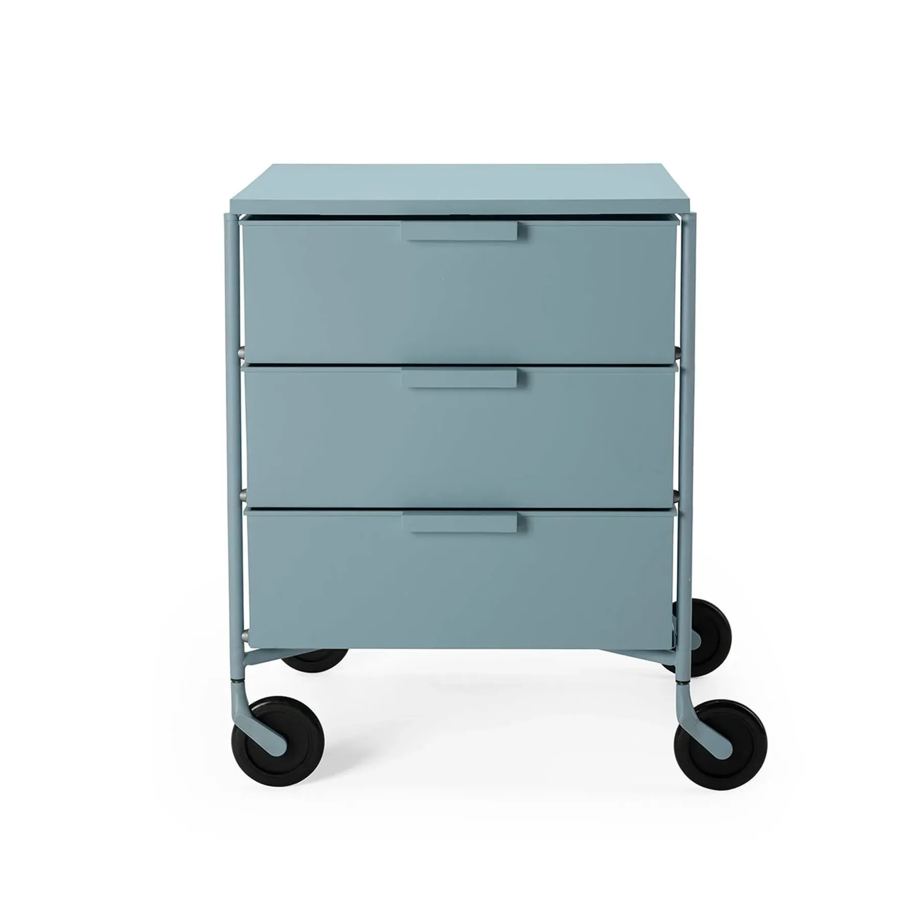 Mobil Mat 3-Drawer Storage Unit with Wheels - Blue