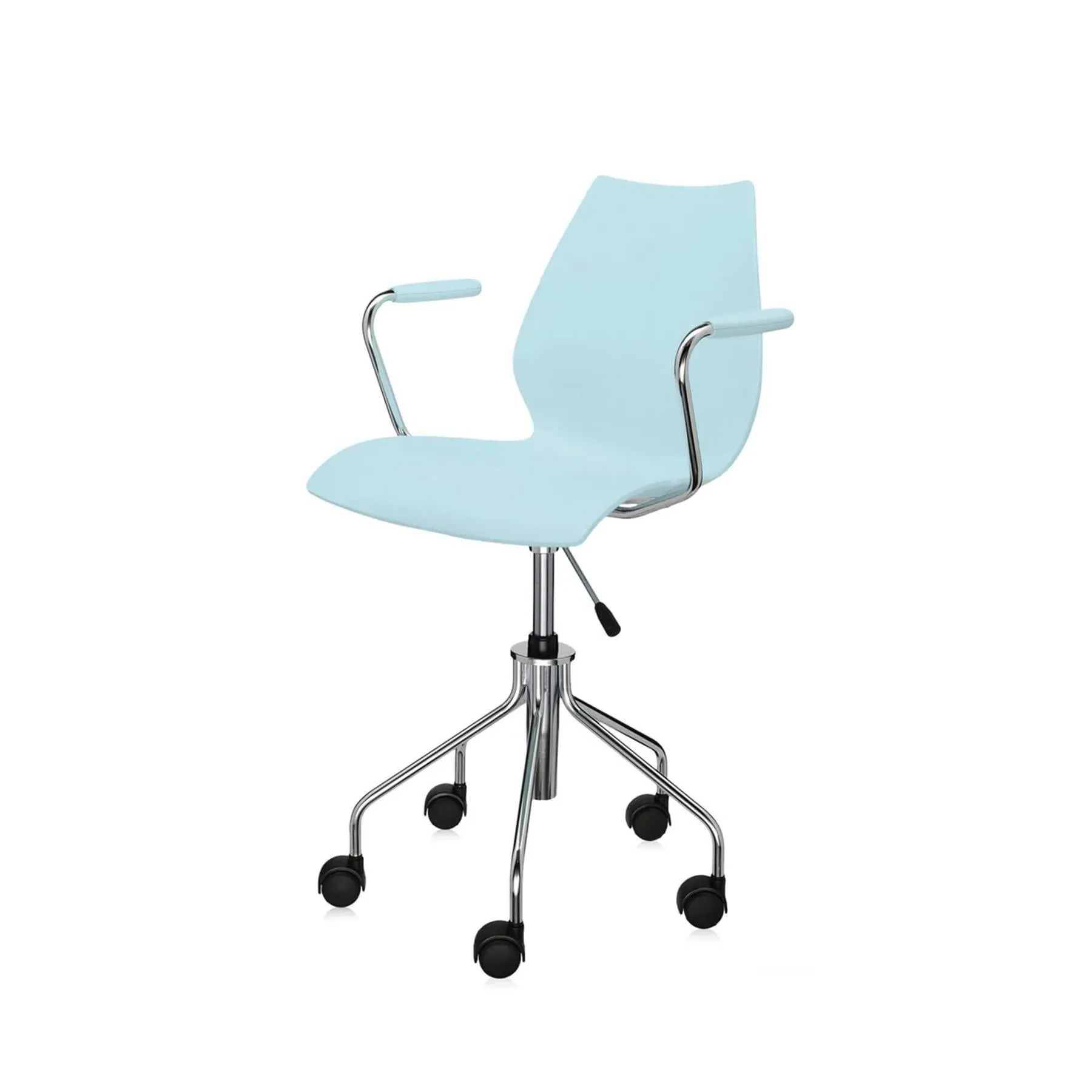 Office Chair with Armrests - Anthracite, Polypropylene