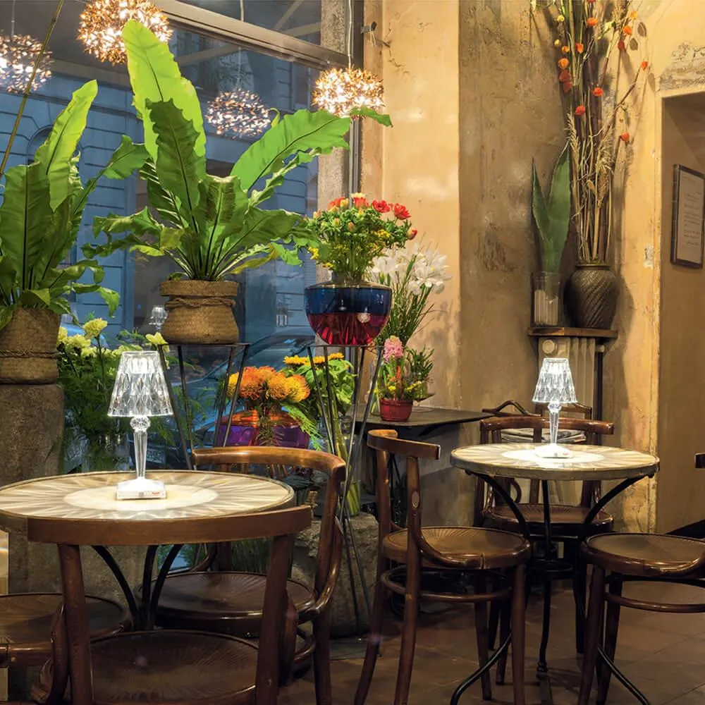 Rechargeable Portable Lamp - Amber, Plastic