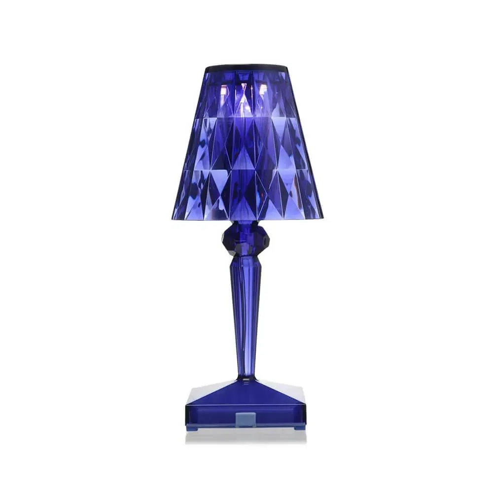 Rechargeable Portable Lamp - Blue, Plastic