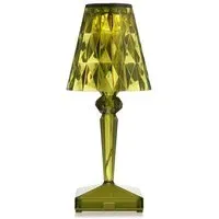 Rechargeable Portable Lamp - Green, Plastic