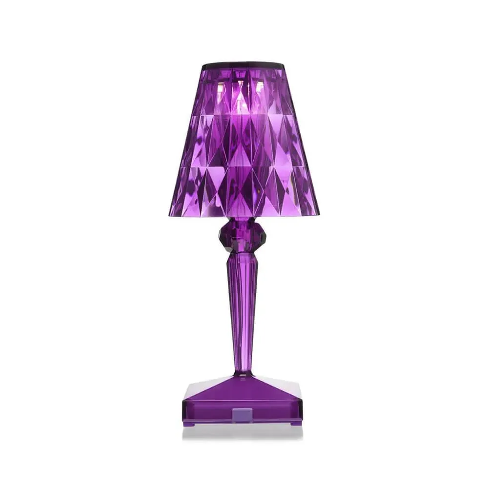 Rechargeable Portable Lamp - Plum, Plastic