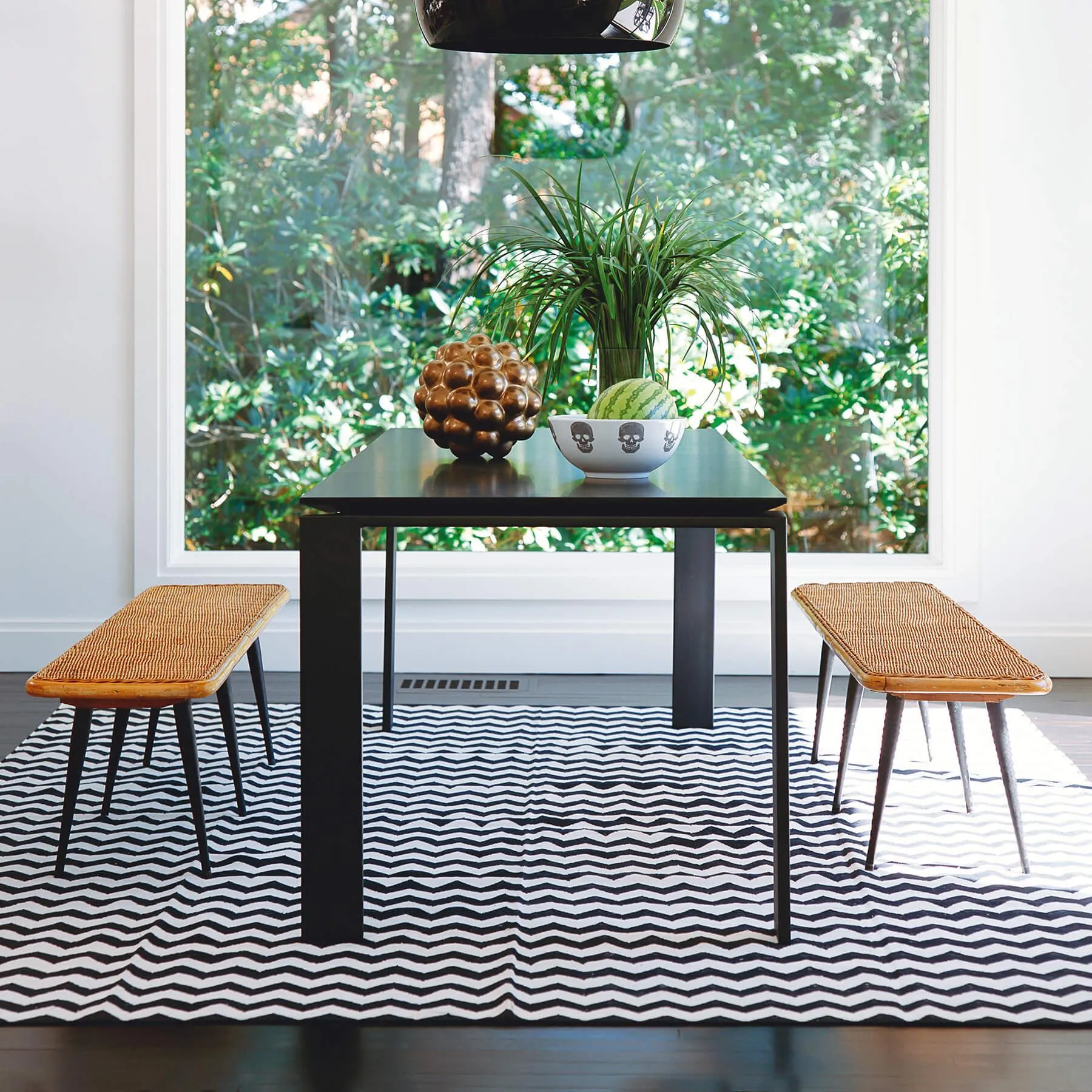 Rectangular Office Table - Black, Laminate