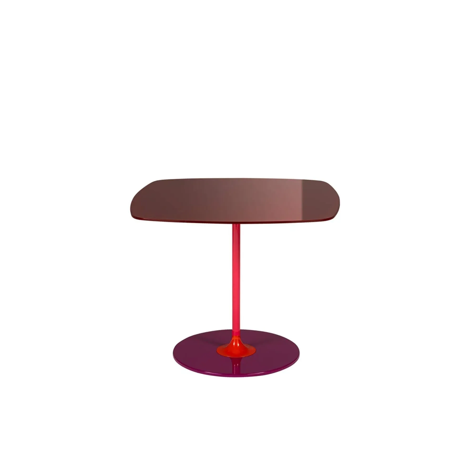 Side Table with Jewel Design - Bordeaux