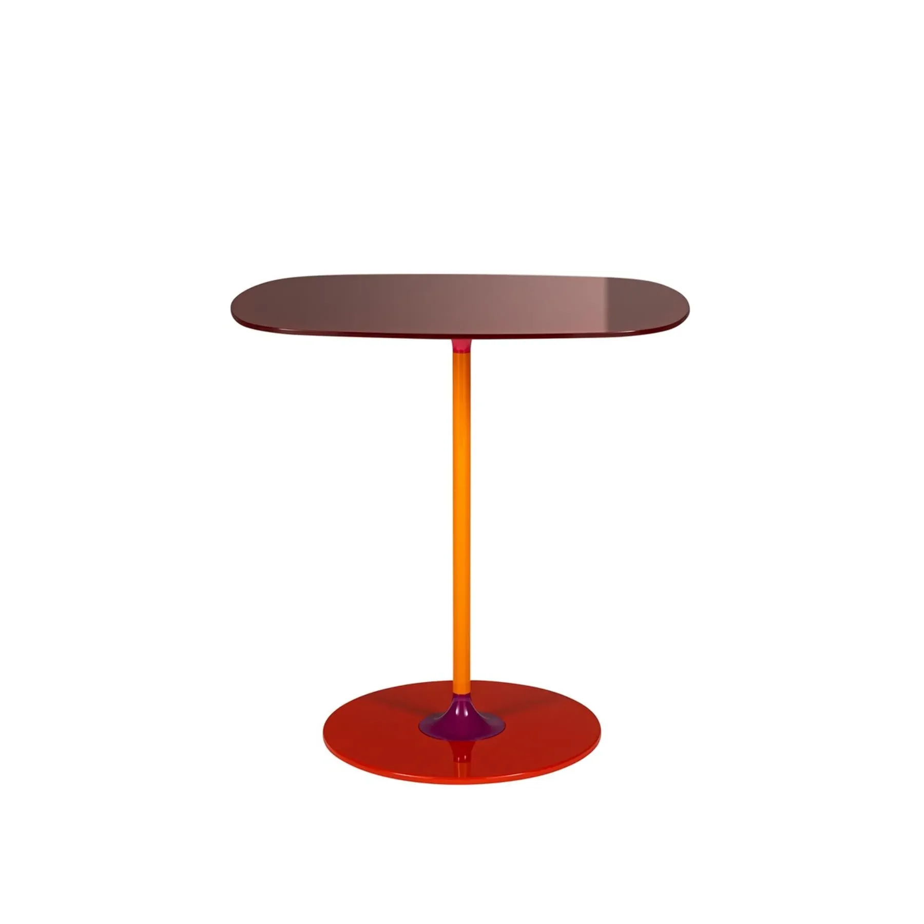 Side Table with Jewel Design - Bordeaux