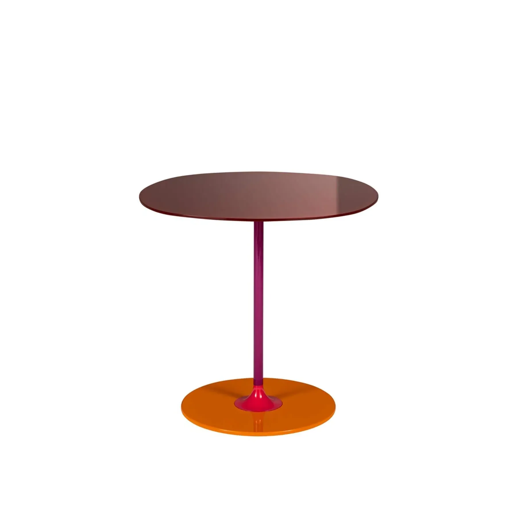 Side Table with Jewel Design - Grey