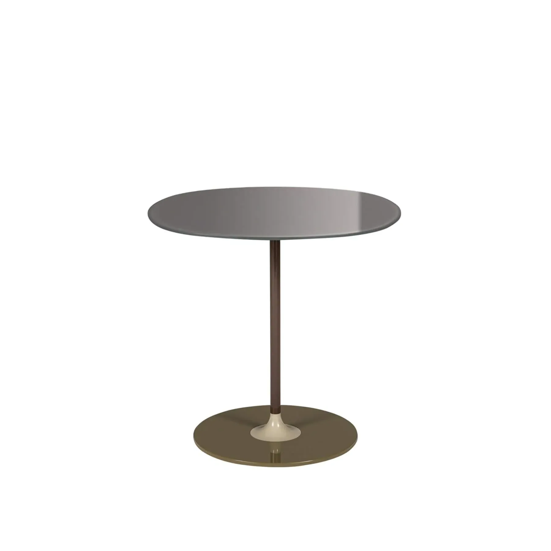 Side Table with Jewel Design - Grey