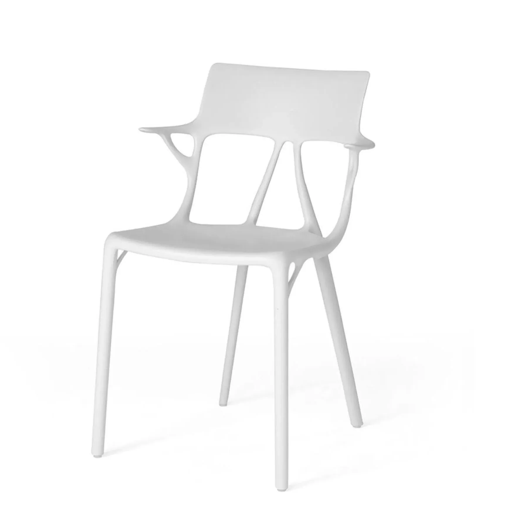 Stackable Dining Chair - White, Thermoplastic image