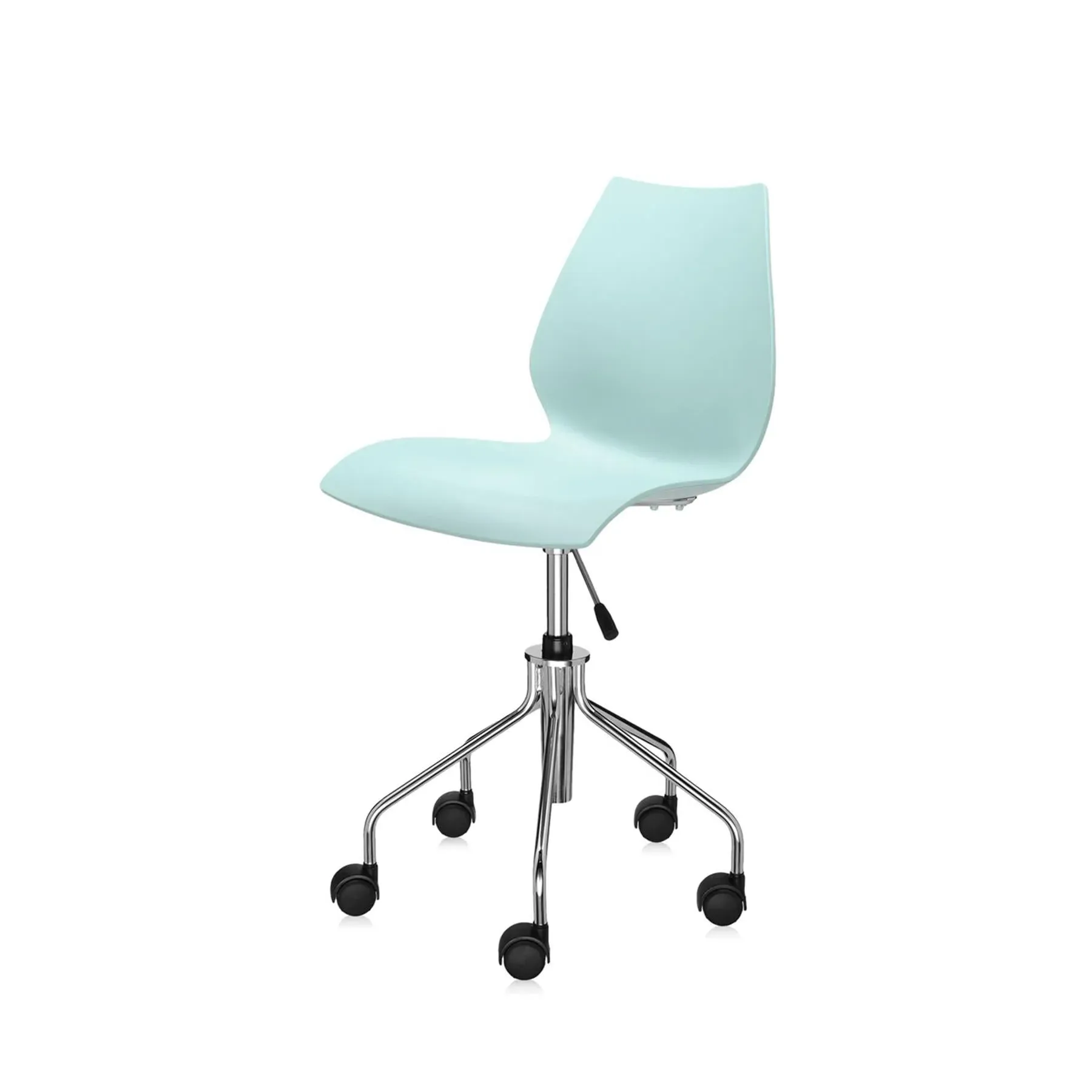 Swivel Office Chair with Gas Lift - Blue