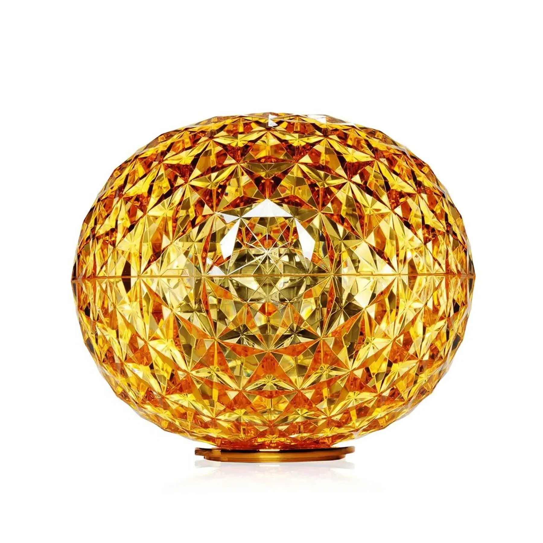 Table Lamp with Crystal Design - Clear