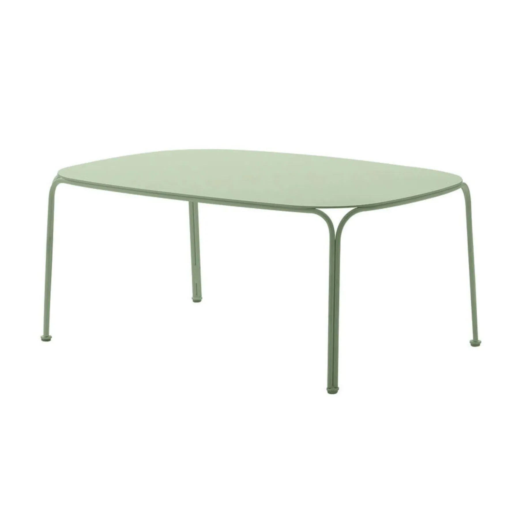 Wire Coffee Table - Rust, Steel